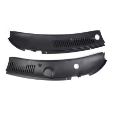 2Pcs Windscreen Hood Cowl Grilles Windshield Wiper Cowl Vent Grilles Panel Hood