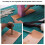 Leather Stamps,2 Pcs Professional Leather Border Stamping Tools for  Working 2