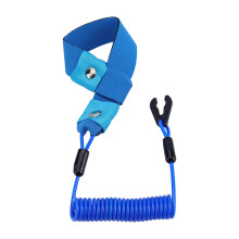 Cutoff Switch Safety Rope for Motorboat Secure Stop Marine Outboard Engine Motor Blue