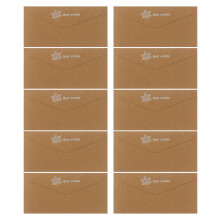 10 Pack Colorful V-Flap Envelopes Gift Card Envelopes Bulk Paper Kraft PaperBest wish