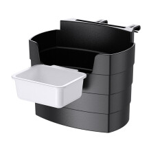 Car Storage Box Bucket Snacks Food Drink Cup Holder Travel French With seasoning box