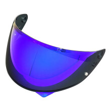 Long Distance ridings Clear Visors Lens Simple Installation for HJC Electroplated blue