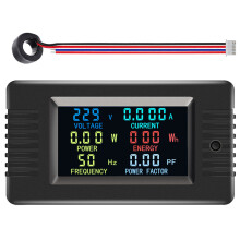 AC110/220V Meter True RMS Precisions 100A Current Voltage Current 100A with closed CT