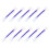 10Pcs Double Tip Eyebrow Marker Pen, Microblading Marker Pen with Double ended white r 1