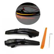 LED Dynamic Turn Signal Flasher Flowing Water Blinker Light For Benz-GLC-Klasse Yellow