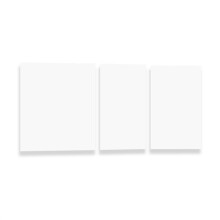 Reliable PC Film Clean & Elegant Sticker for Center Console Armrest for Matt white