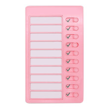 Multi-purpose Adjustable My Chore Checklist Board for Home Classroom Office Wall PK3