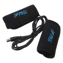 Universal Heated Handlebar Gloves Water Resistant Heated Grip Pads Wraps Covers