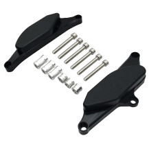 Upgraded Engine Crash Pads Frame Sliders Protector Case set used for VMAX 1700 Black