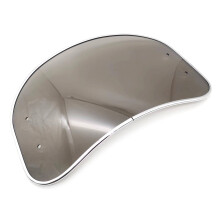 Windscreen Motorcycles Windshield Universal For Electric Scooter ATV Brown silver edge