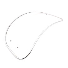 Motorbike Motorcycles Fly Screen Windscreen Windshield Universal Wind Transparent silver