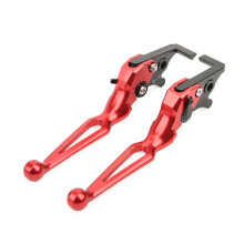 Motorcycle Left Right Handlebar Brake Clutch Lever Handle For NMAX155 2020-2024 Red