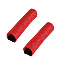 Motorcycle Front Fork Cover Gaiters Sleeve Boot Shock Protector Dust Guard Red