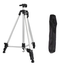 Folding Easel Stand Metal Tripod Adjustable Easel with Bag for Painting Drawing Silver