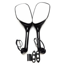 For GSXR600 GSXR750 GSXR1000 K8 K9 Rear View Mirror Reversing Transparent shell LED