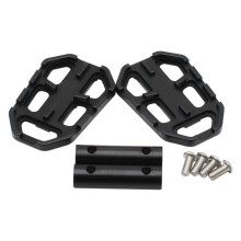 Motorcycle Front Foot Pedals Ergonomic Designs Motorcycle Front Foot Pegs Pair Black