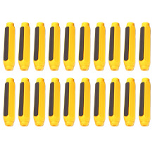 20 Pcs Magnetic Chalk Holder Adjustable Chalk Holder Colourful Chalk Holder Yellow