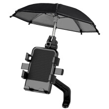 Universal Motorcycles Umbrella Waterproof Phone Navigation Bracket Cycling Stand MTY66