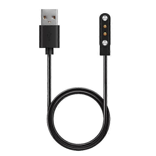 Cabo de Carregamento Magnético USB de 1 m Compatível com Haylou Solar LS05, Portátil e Resistente