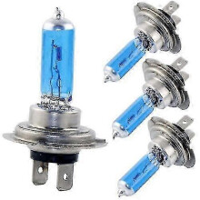 Lâmpadas de Farol Xenon H7 100W 8500K Brancas 12V para Automóvel, Iluminação de Substituição de Alta Intensidade