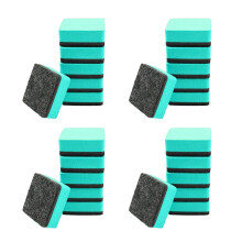 Magnetic Whiteboard Square Erasers for School Classroom Teachers Supplies Green