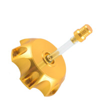 Fuel Tanks Caps Aluminum Motorbike Gas Tanks Lid Cover for 50cc 70cc 90cc 110cc Gold