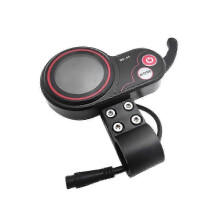 QS-S4 48V-60V LCD displej s palcovým ovládačom plynu kompatibilný s elektrickým skútrom Zero 8 9 10 8X 10X, 6PIN displej