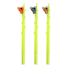 3 PCS Cute Koala Bear Gel Pen Refillable Gel Pen Novelty Stationary for Gifts Black