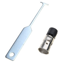 Universal Cigarettes Lighter Socket Tool Metal Cigarettes Lighters Base Tool set