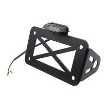 Motorcycle Side License Plate Frame Stand with Sturdy Design Corrosion Resistant