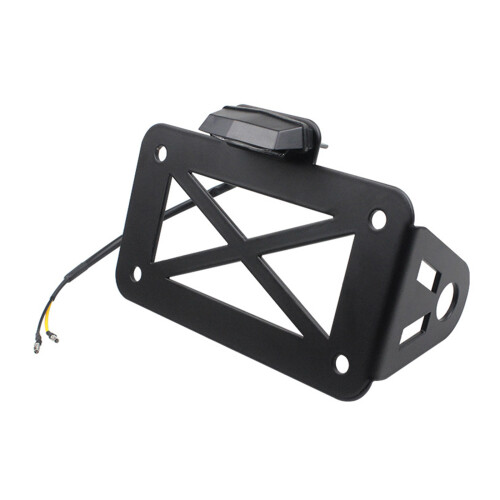 Motorcycle Side License Plate Frame Stand with Sturdy Design Corrosion Resistant