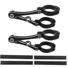 Off Road Car LED Light Bar Mounting Bracket Universal SUV Auto Rack Black white edge