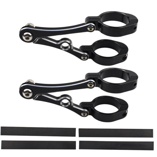 Off Road Car LED Light Bar Mounting Bracket Universal SUV Auto Rack Black white edge