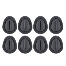 Silicone Pad Car Cup Holders Limiter Vehicle Console Stabilizer Noise Reduction Black 8