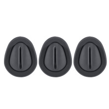 Adjustable Car Cup Holder Liners Silicone Pad Beverage Tightener For Convenience Black 3