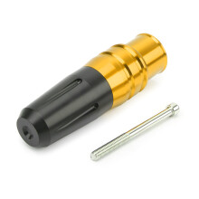 Universal 8mm Motorcycle Engine Sliders Cover for GW250 Frame Sliders Crash Pad Yellow