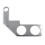Universal Handlebar Mounted Bracket Headlamp Spotlight Button Switch Bracket Type J Left 1