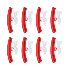 8Pcs/set Wheel Edges Guards Wheel Rims Sleeves set for Motorcycle Rims Protectio 8