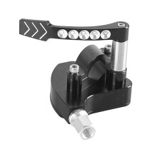 Motorcycle Thumb Throttle Assembly 7/8" 22mm for TRX250/400X LTR450 450Z Black