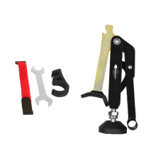 Motorcycle Kickstand Wheel Support Side Stand Paddock Stable Swingarm Lift Black