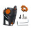 Practical Bottle Holder Secure Beverage Holder Plastic for Golf Cart & Scooters Orange 1