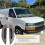 2Pcs Door Armrest Pull Handle Cover 12376629 12376630 for  Chevy Express  Savana Van 1500 2500 3500 96-2002 5