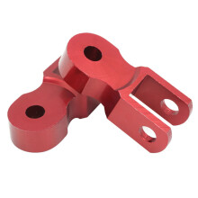 2 Pack Height Extender Shock Absorber Motorcycle Jack-Up Riser Suspension Metal Red