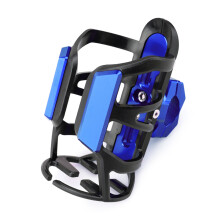 Universal Water Cup Mount Motorcycle Drink Stand for for HP R1200GS F750GS/ Blue