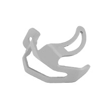 For Motorbike Rear Brake Pump Fluid Tank Oil Cup Reservoir Guard Cover Protector Silver