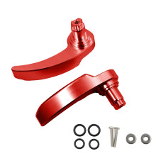 Saddlebag Lid Lifters Latch Handle Lever Motorbike Parts For Davidson Street Red