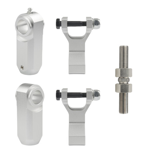 Front Rear Lowering Kit Replacement ATV Accessories for 700 700R YFM700 Silver
