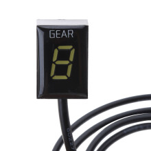 Motorcycle Mount 1-6 Speed Gear Display Indicator for 300 Z750 Z900 Z800 Zx6R S White