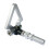 Auto Trailer Hook Universal Eye Towing Japanese Car Front Tow Hook Silver 1