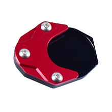Kickstand Foot Side Stand Extension Pad Support Plate Aluminum for F90 F60BMAX Red